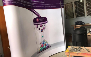 PULL UP BANNER, EXPAND-A-WALL BANNER