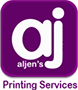 Aljen's Printing Services Logo
